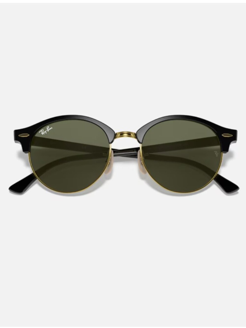 Ray-Ban Clubround Classic Sunglasses Polished Black Unisex 4246 901 51 19 145 3N